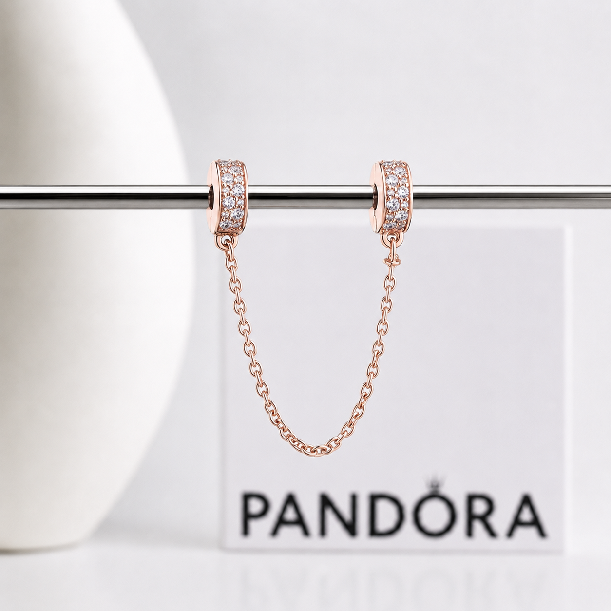 Charm de Seguridad Rose
