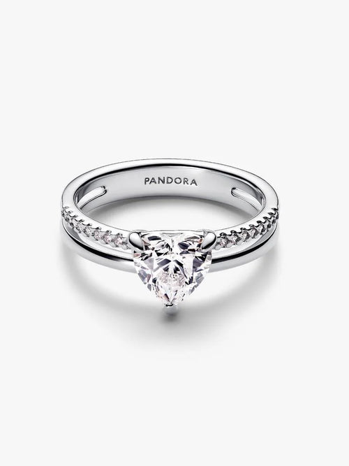 Anillo Doble de Corazon