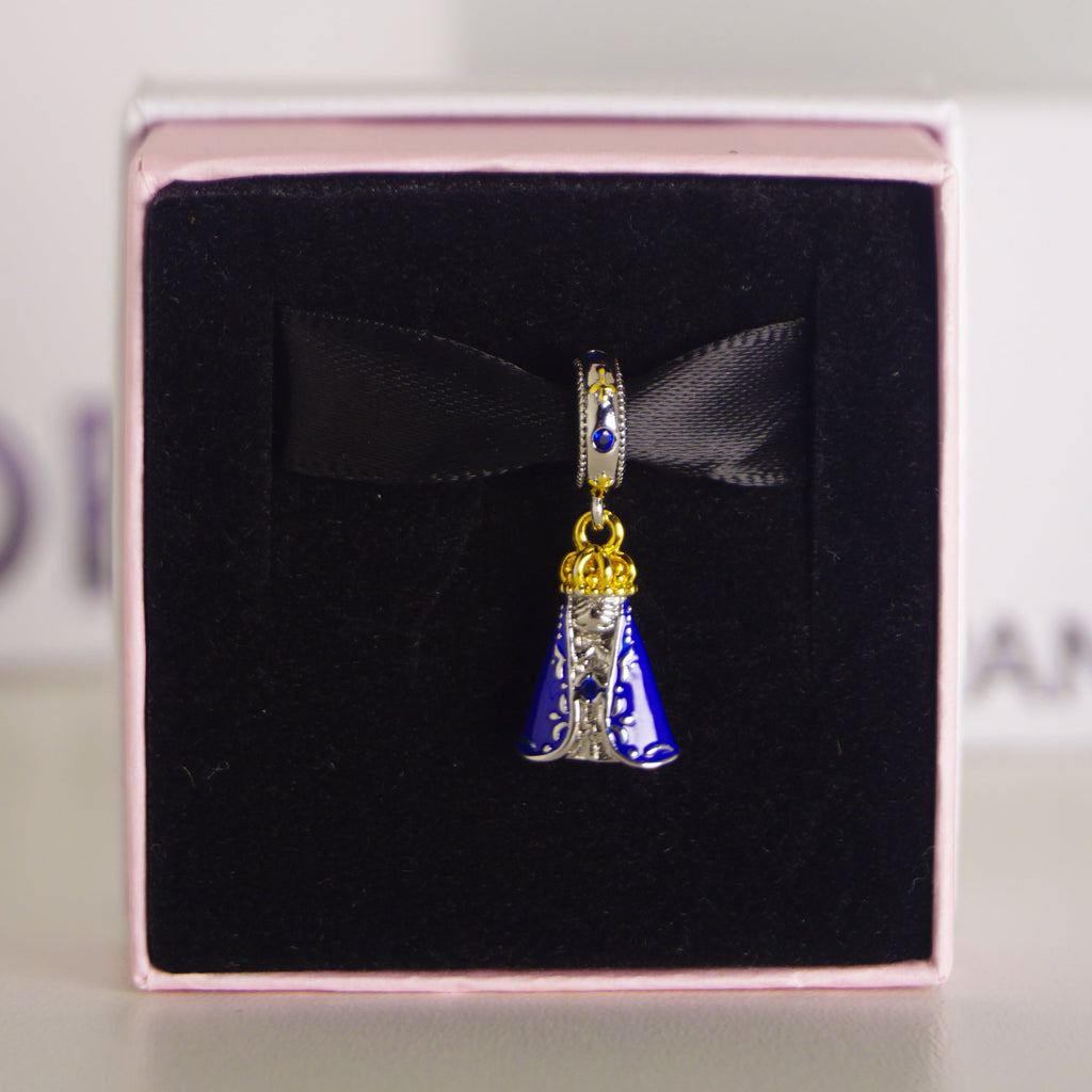 Charm Virgen Azul