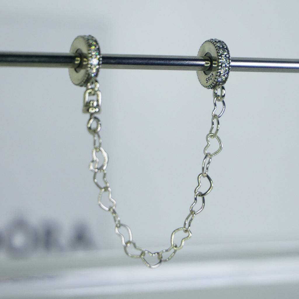 Charm de Seguridad Corazones