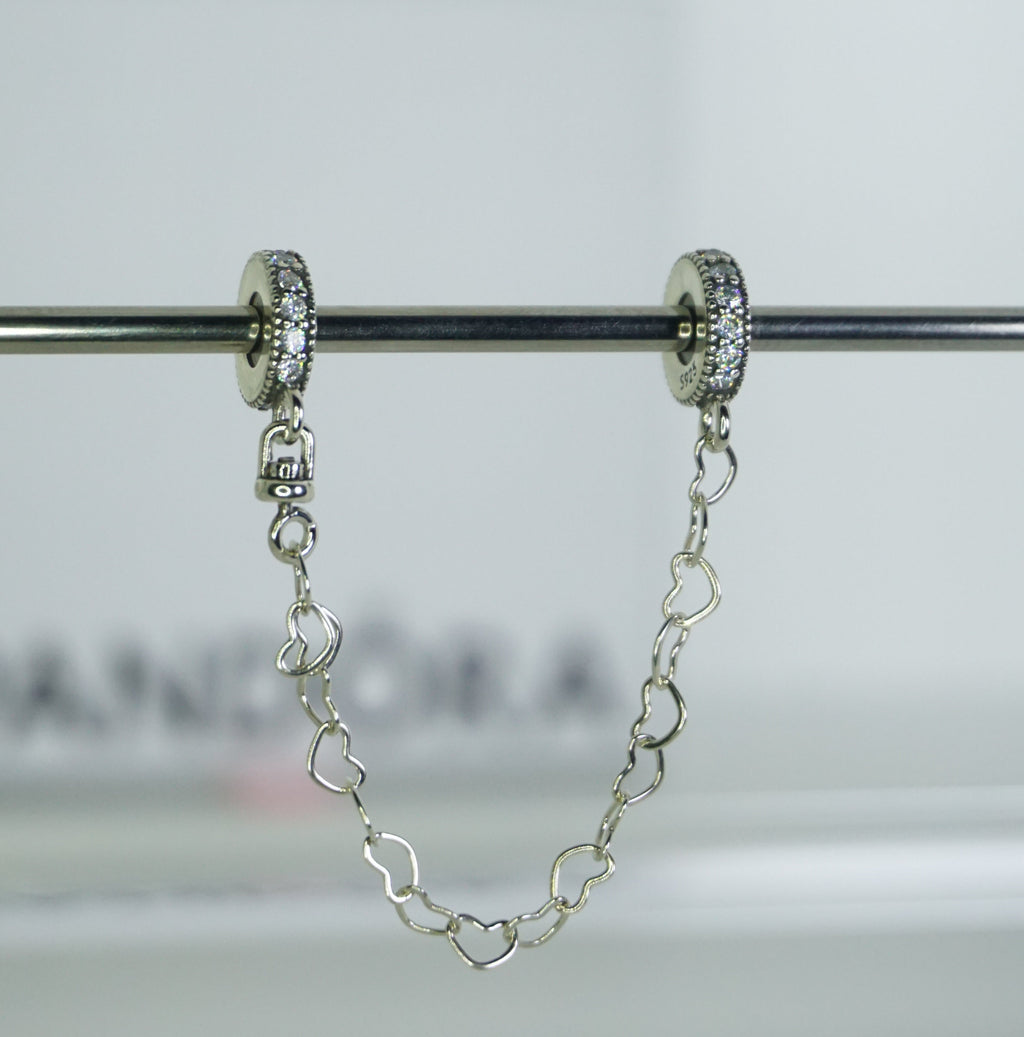 Charm de Seguridad Corazones