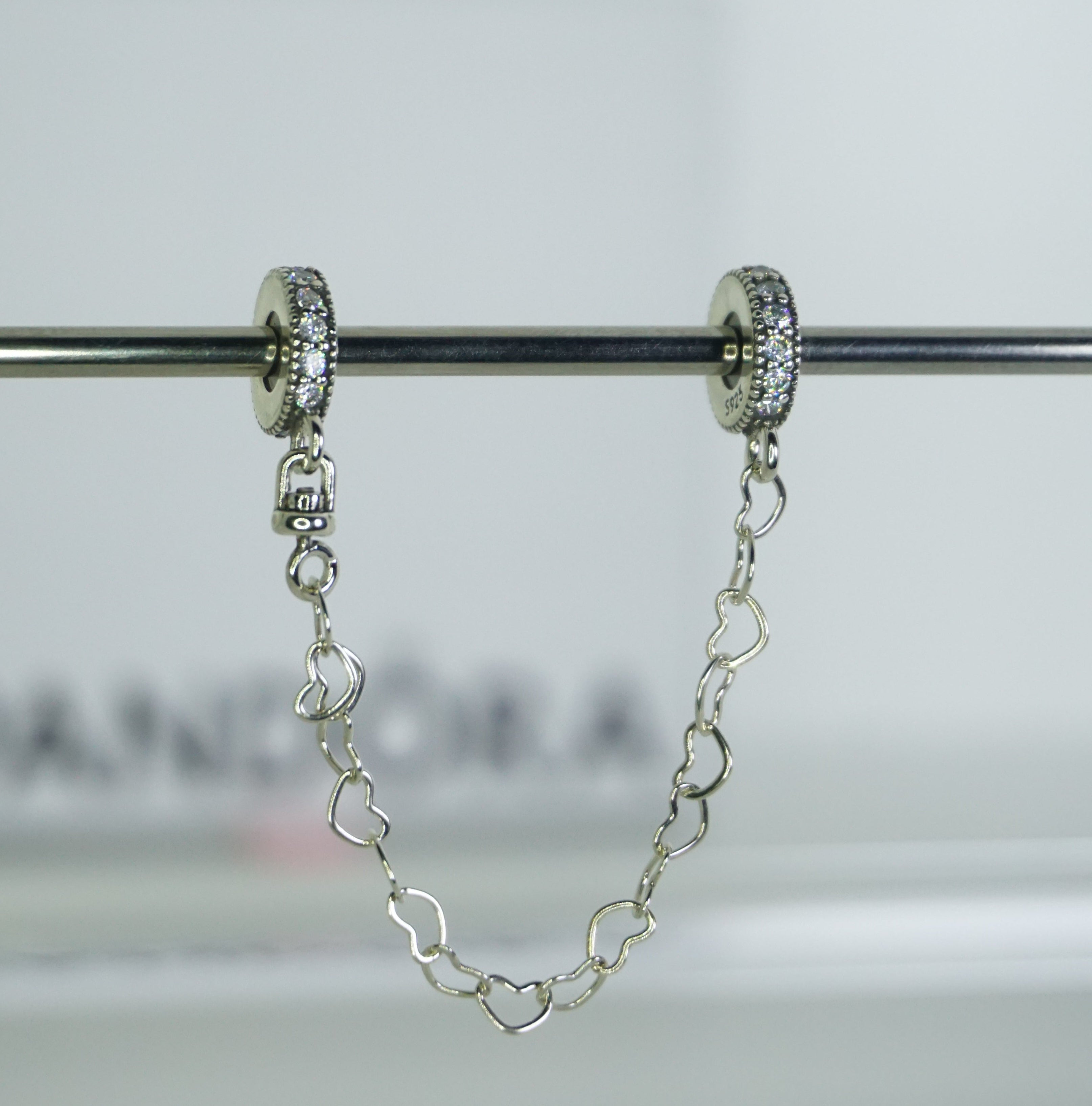 Charm de Seguridad Corazones