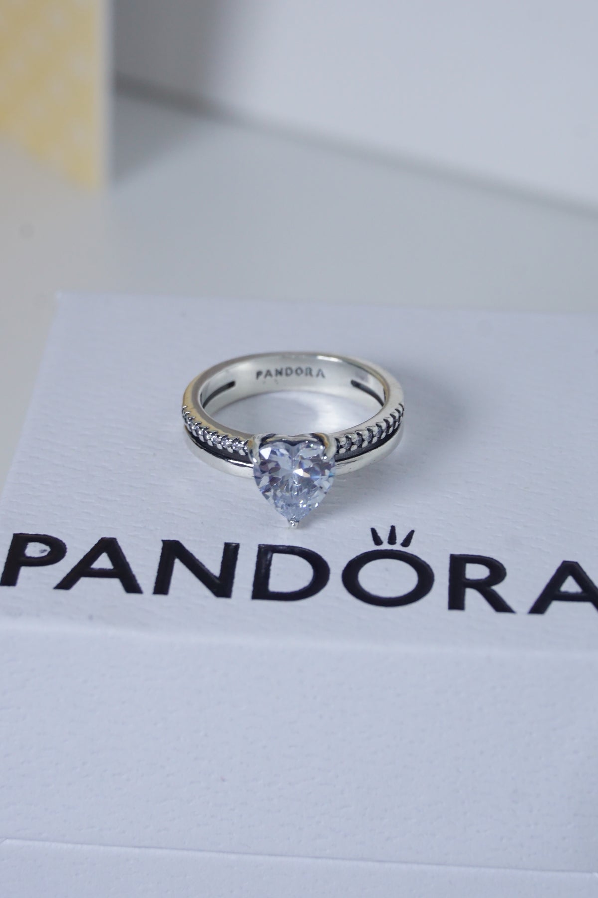 Anillo Doble de Corazon