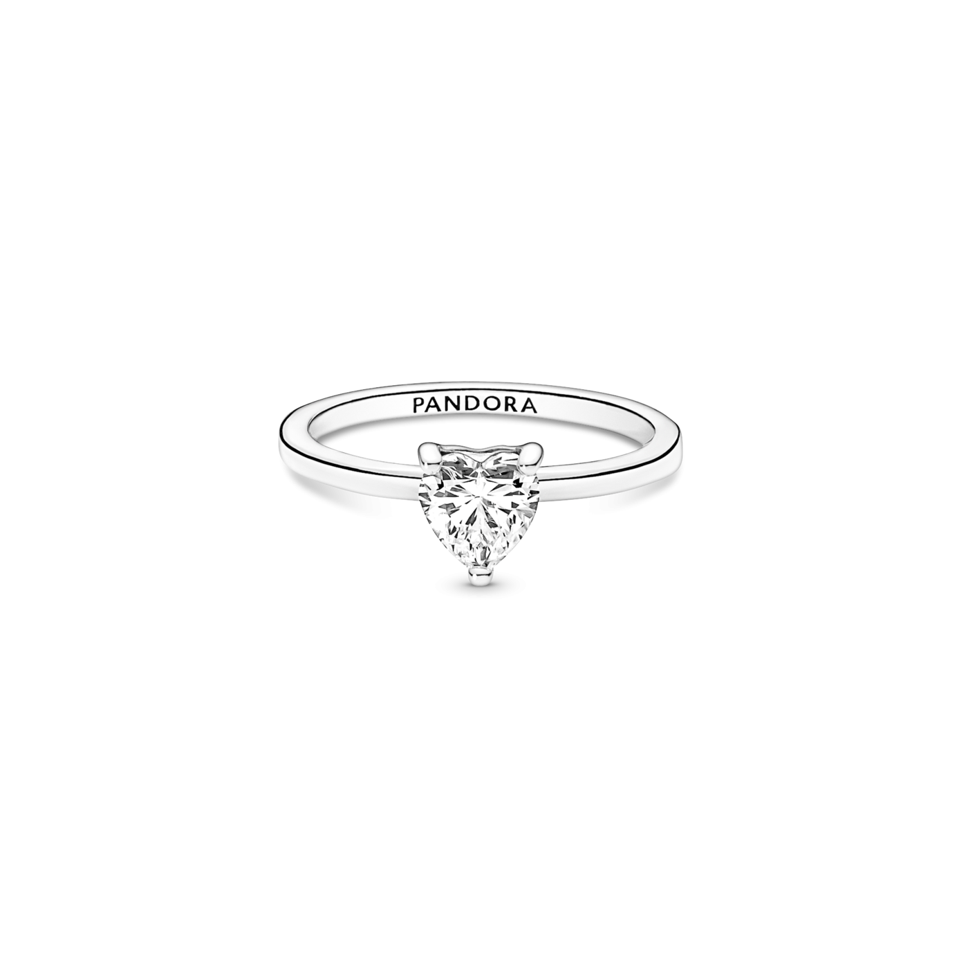 Anillo Solitario Corazon