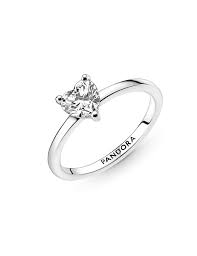 Anillo Solitario Corazon